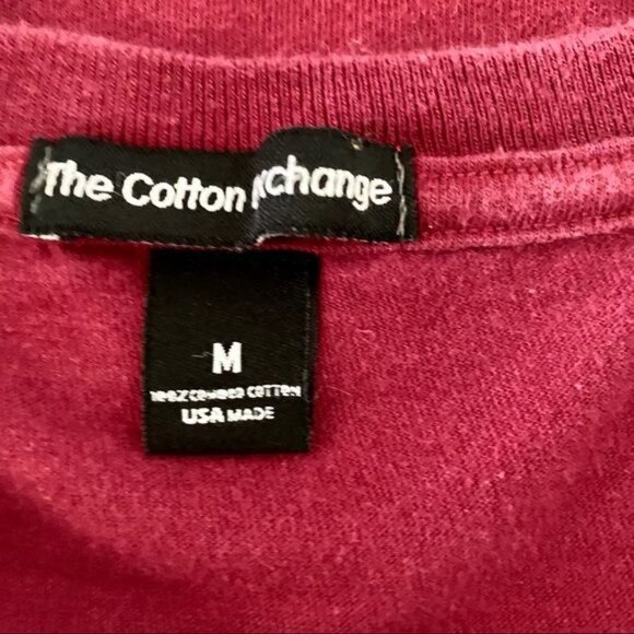 Harvard University Cotton Crimson Tee Shirt Medium - Picture 6 of 6